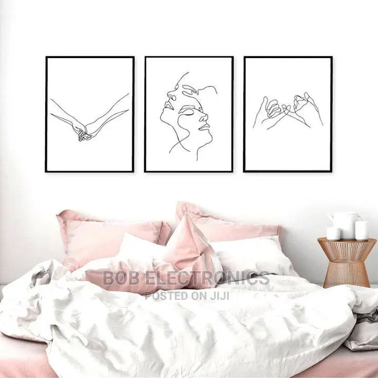 A3 Customized Wall Frames. Line Art