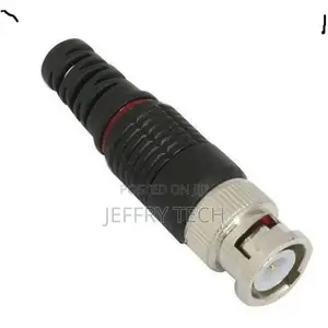 Bnc Connector Black Plastic