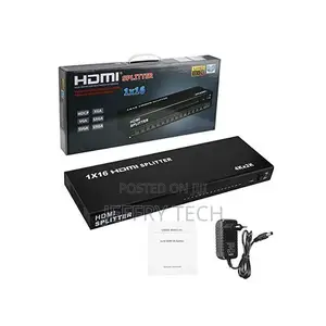 Hd Splitter 16 Port HDMI Splitter 1 in 16 Way Output Display