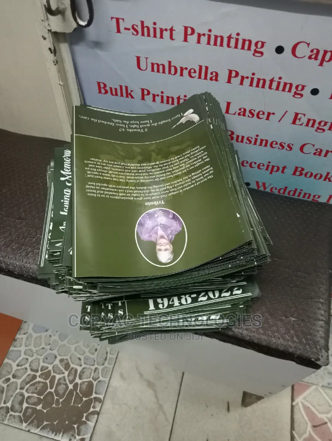Offers on Gracious Funeral Programs Printing