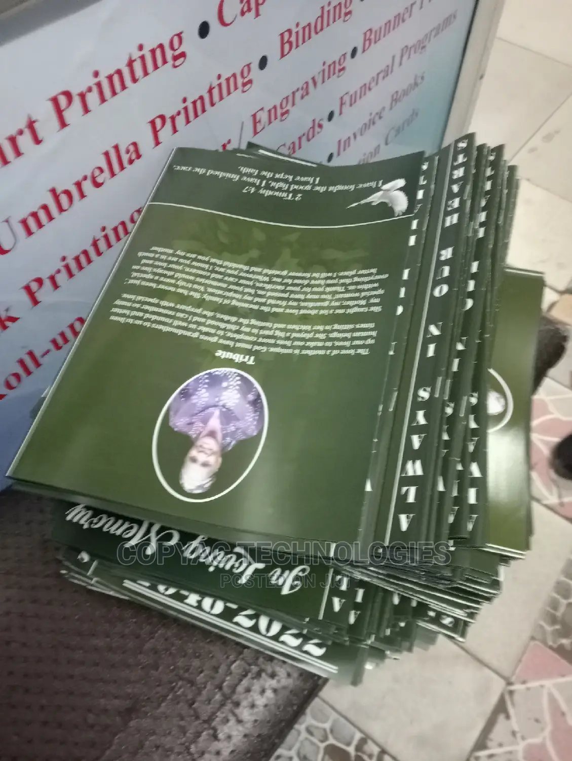 Offers on Gracious Funeral Programs Printing