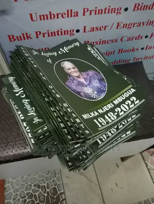 Elegant Funeral Programs Printing Services