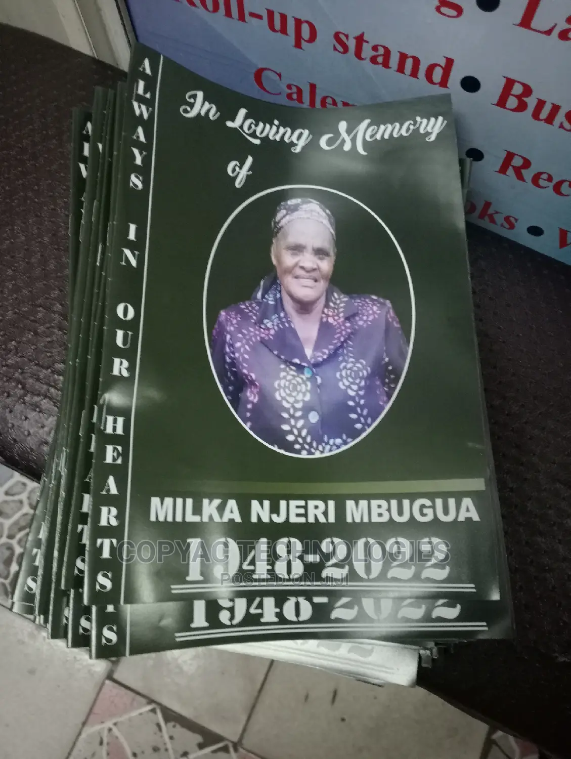 Elegant Funeral Programs Printing Services