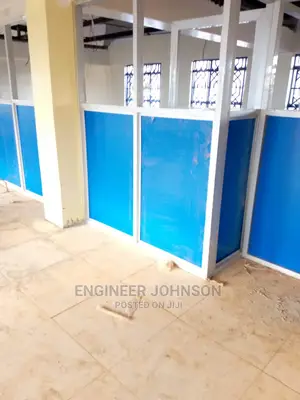 Aluminium With Mdf Partition