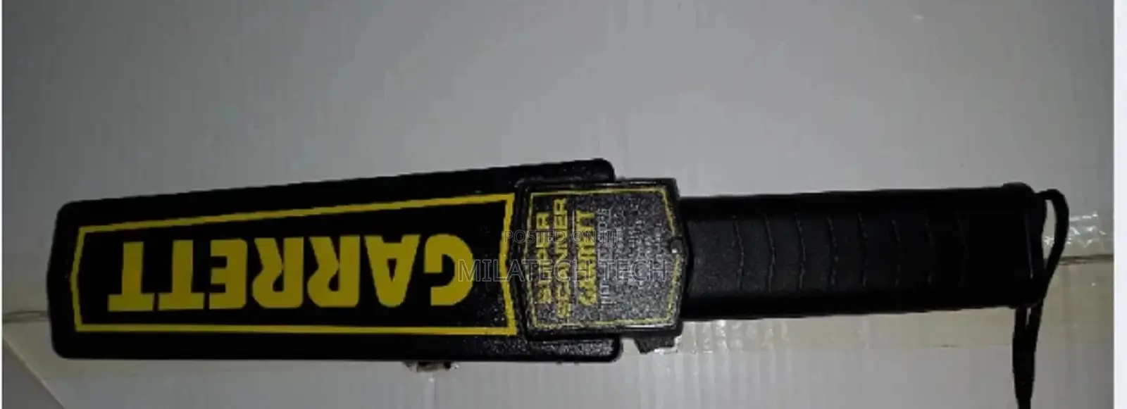 Garret Scanner{ METAL DETECRTOR]