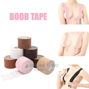 Invisible Breast Lift Strapless Backless Bra Push-Up Boob Tape Roll