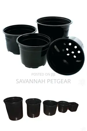 Reusable 1L Disposable Plastic Planters Seedlings Flower Pot