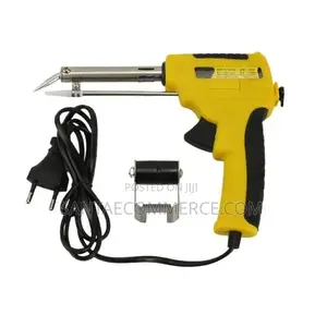 Hand-Held Solder Gun With Solder Holder