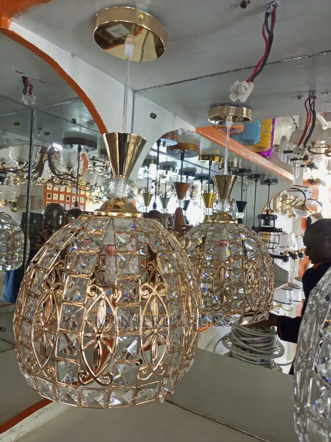 Crystal Pendant Light