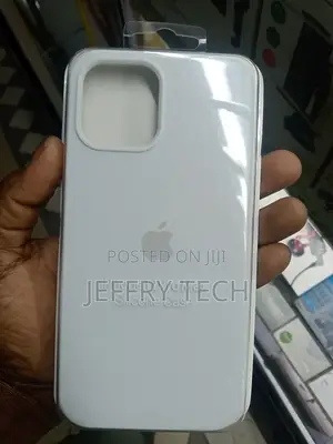 iPhone 12 Pro Max Silicone Case: White
