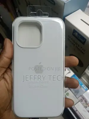 White Silicon Case for iPhone 13 Pro