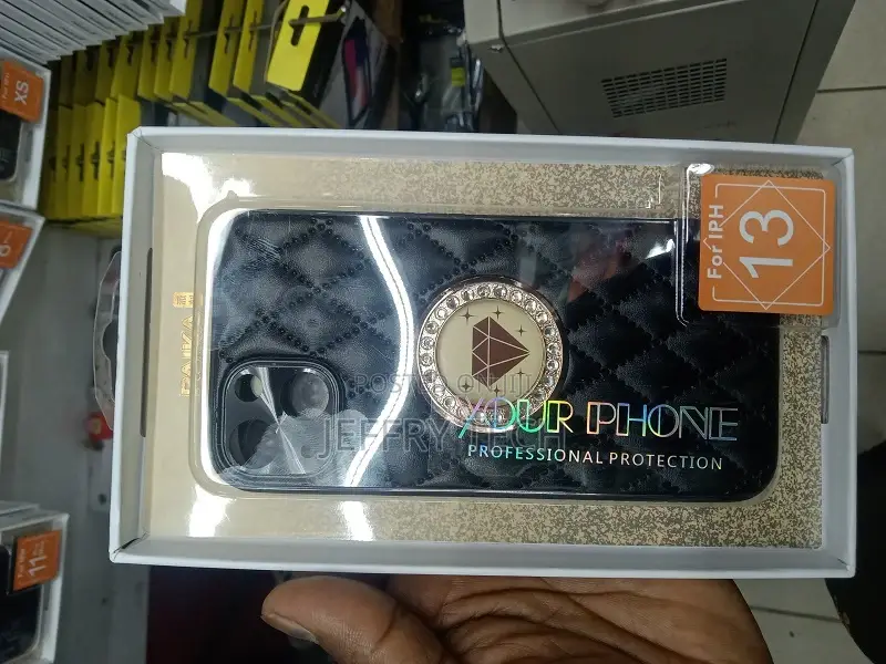 Geometric Glitter Diamond Phone Case for iPhone 13