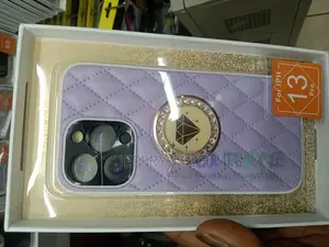 iPhone 13 Pro Pro Glitter Leather Texture Back Cover