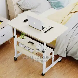Adjusted Portable Laptop Table With Shelf