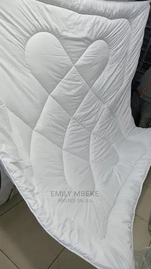 White Banded Duvet