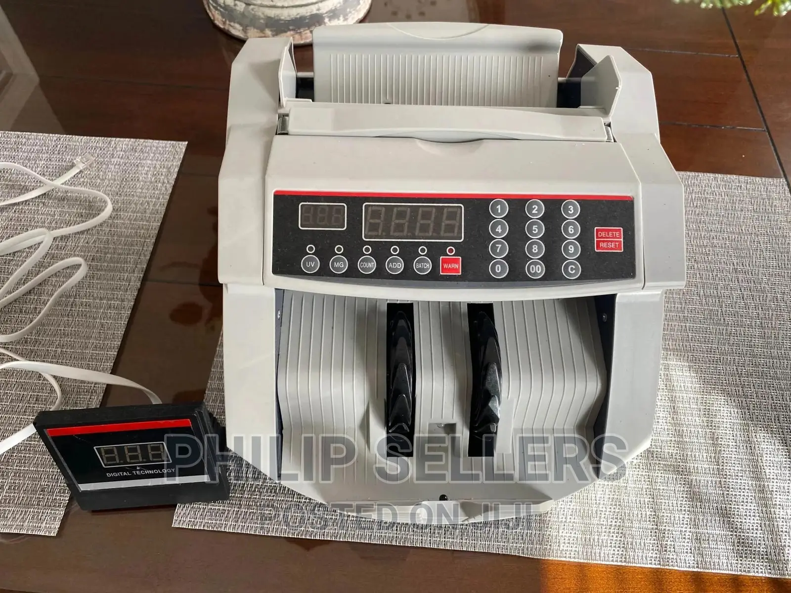 Money Bill Currency Counter Counting Machine Counterfeit Det