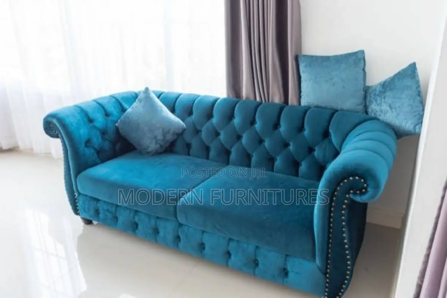 3 Seater Chesterfield Sofa