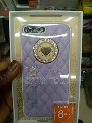 Glitter Diamond Leather Texture Shockproof for iPhone 8 Plus