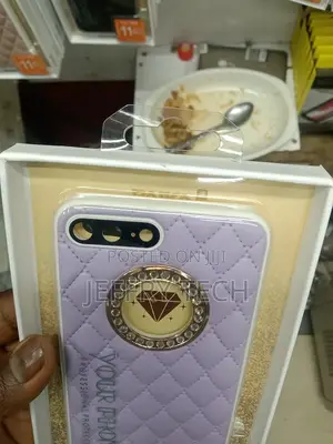 Glitter Diamond Leather Texture Shockproof for iPhone 8 Plus