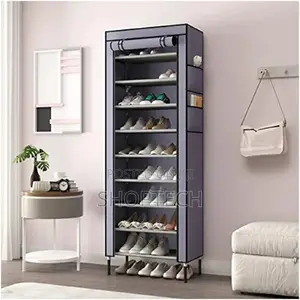 Shoe Rack With Cover (Brand New)