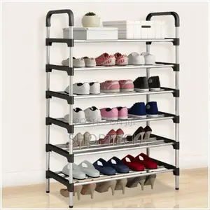 5 Layers Shoe Rack ( Metallic)