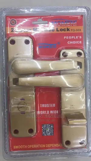 Gold Bathroom Lock