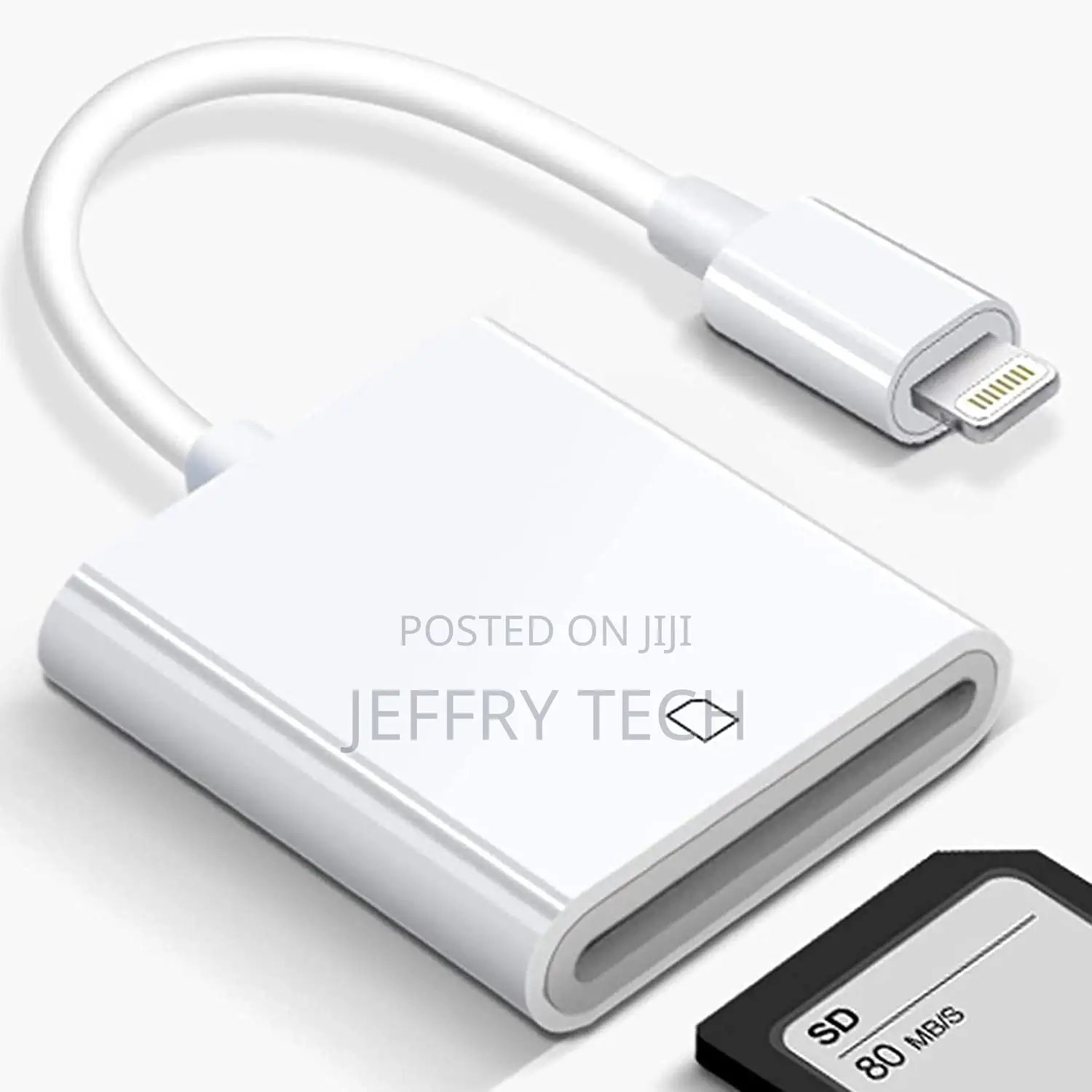 Apple Lightning to SD Card Camera Reader Adapter for iPhone