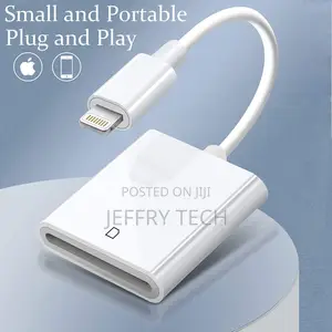 Apple Lightning to SD Card Camera Reader Adapter for iPhone