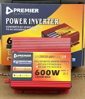 Premier 600 Watts 12V to 220V Power Inverter