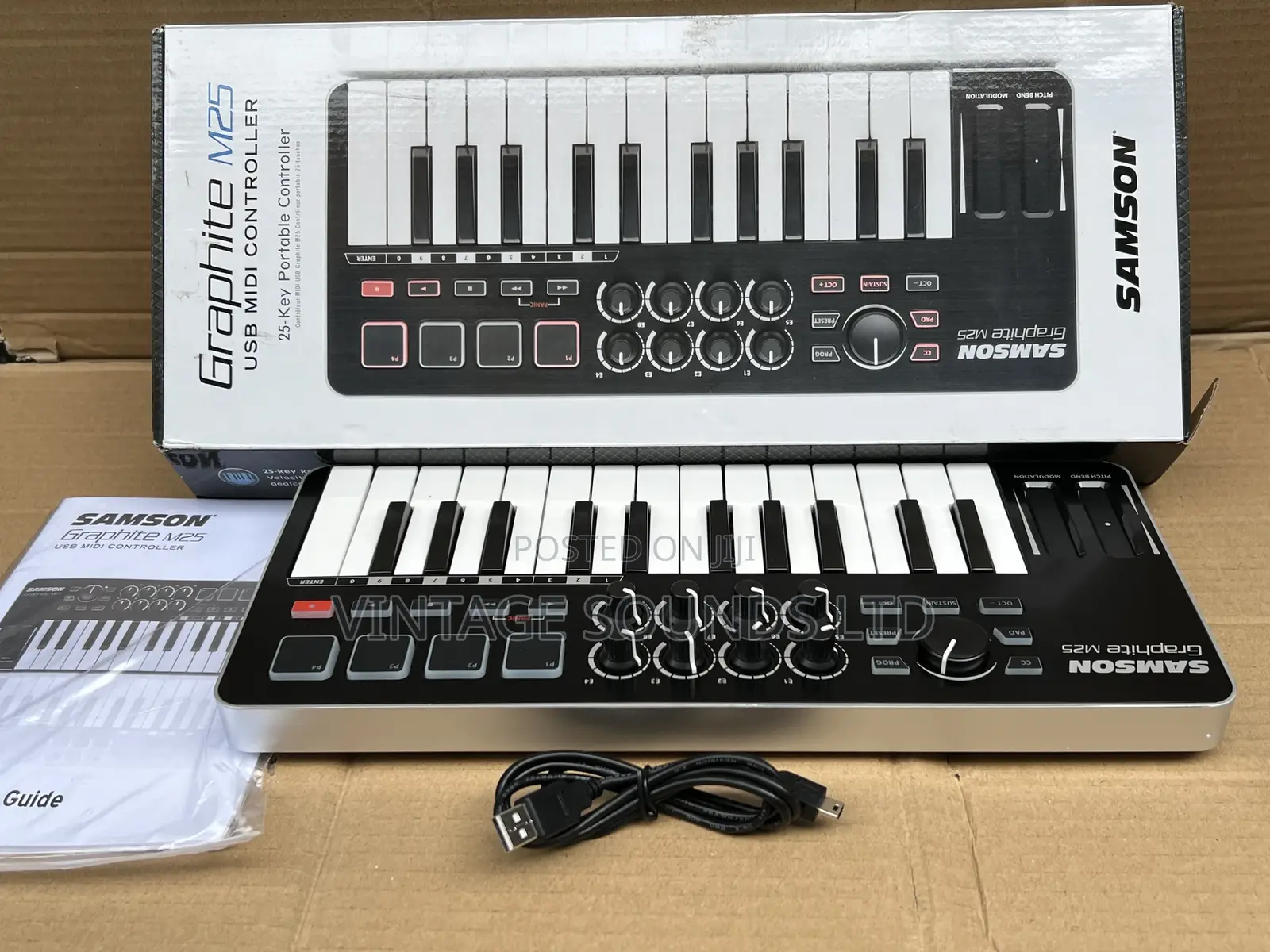 SAMSON M25 Usb Midi Keyboard Controller