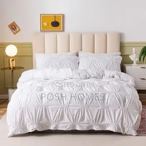 Double Pinch Pleat Duvet Cover Set