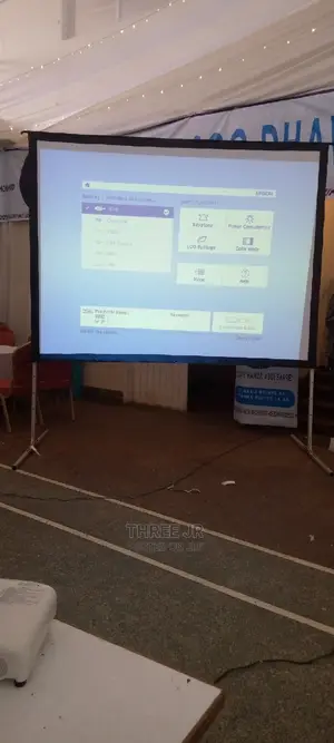 Rear Projection Screen for Hire Available