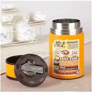 BNS Foos Flask With Foldable Spoon
