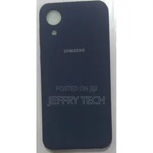 Samsung Galaxy A03 Core Silicone Back Case Blue