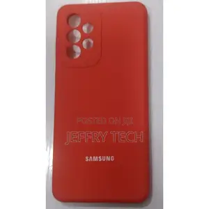 Samsung Galaxy A33 5G Silicone Back Case Red
