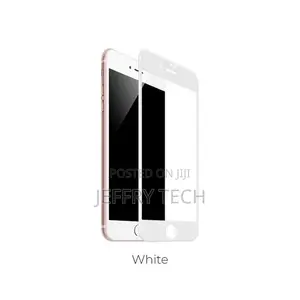 iPhone 7 Glass Screen Protector - White
