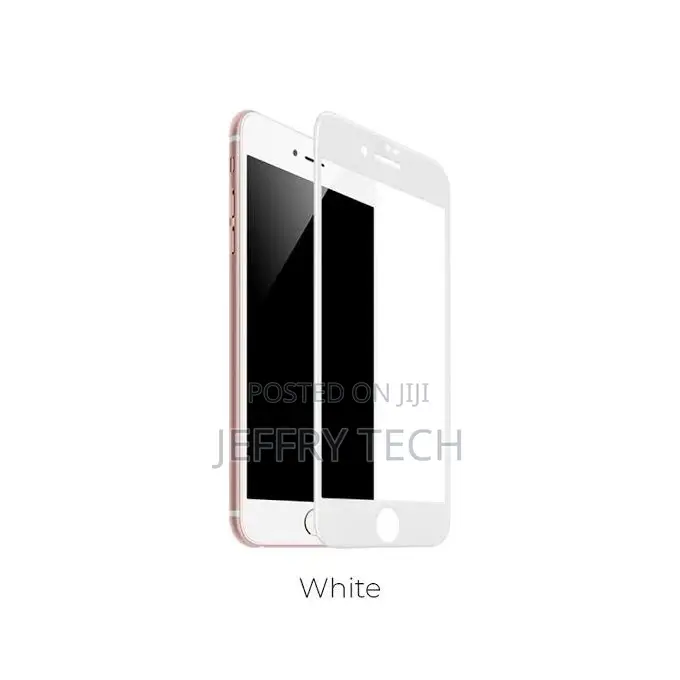 iPhone 7 Glass Screen Protector - White