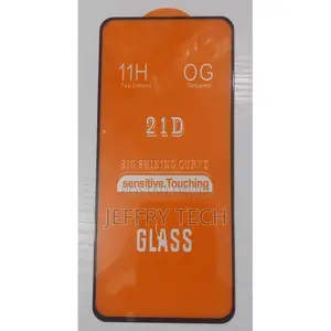 Oppo A74 Tampered Glass Screen Protector - Black