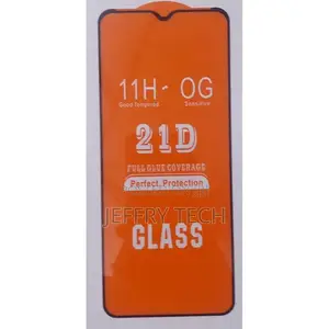 Tecno Spark 7p Tempered Glass Screen Protector - Black