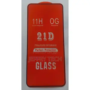 Infinix Note 10 Pro Glass Screen Protector - Black