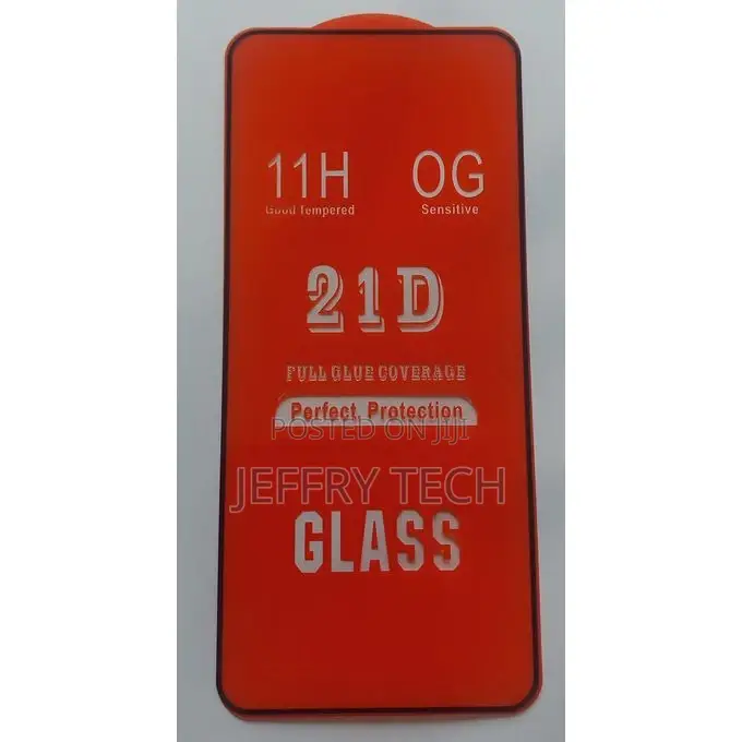 Infinix Note 10 Pro Glass Screen Protector - Black