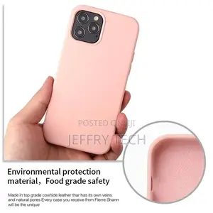 iPhone 12 / 12 Pro Solid Color Liquid Silicone Protective C