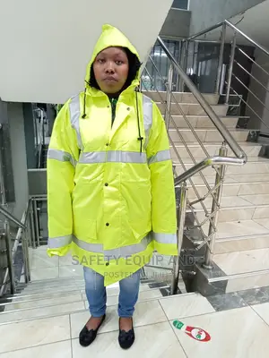 Lime Green/Luminous Green Reflective Jacket