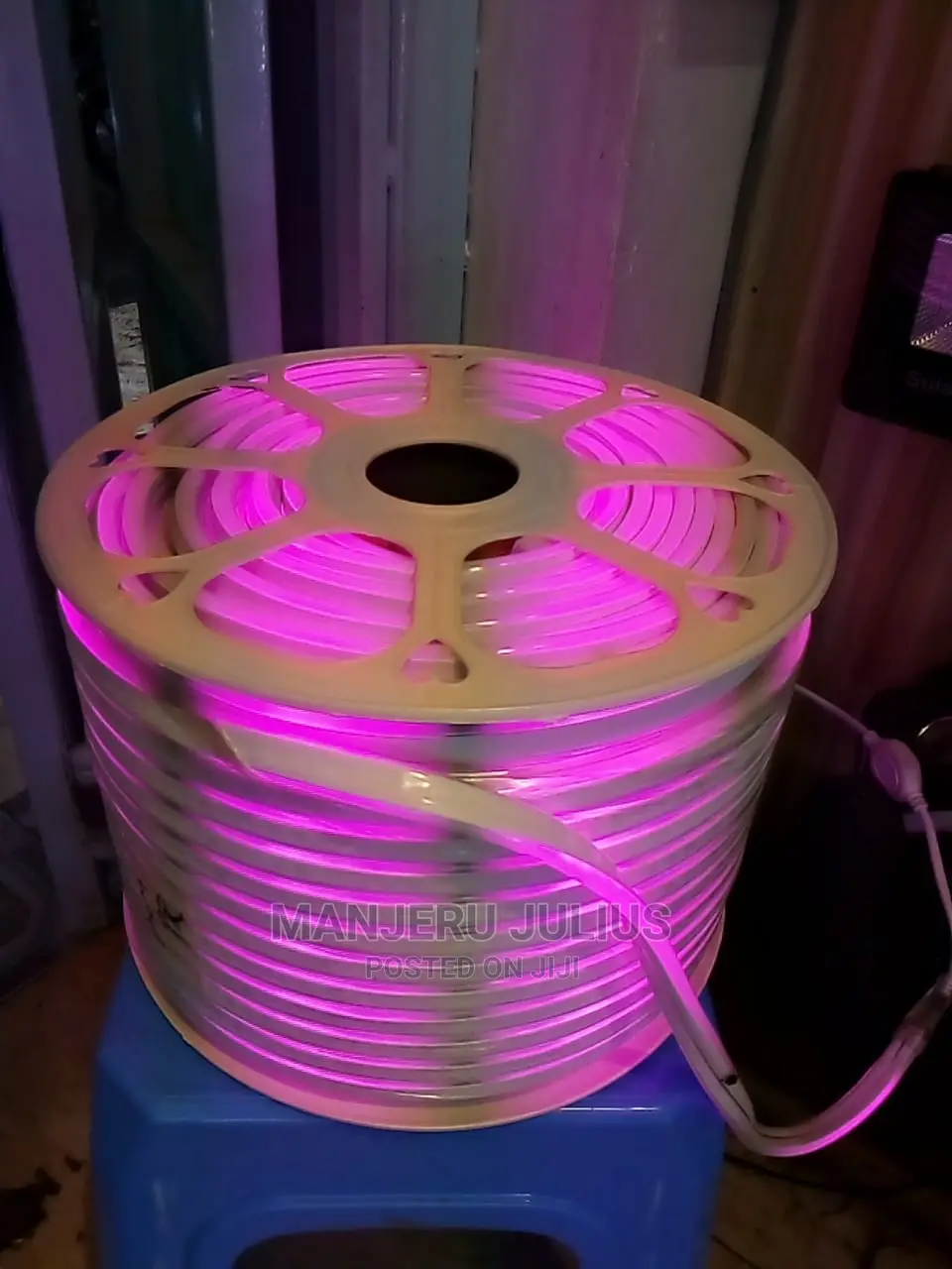 100m Pink Neon Snake Light