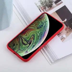 iPhone Xs/X Silicone Red Protective Case