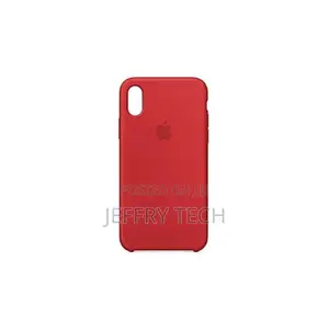 iPhone XR Silicone Back Case - Red