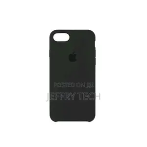 iPhone 7 Silicone Back Case - Black