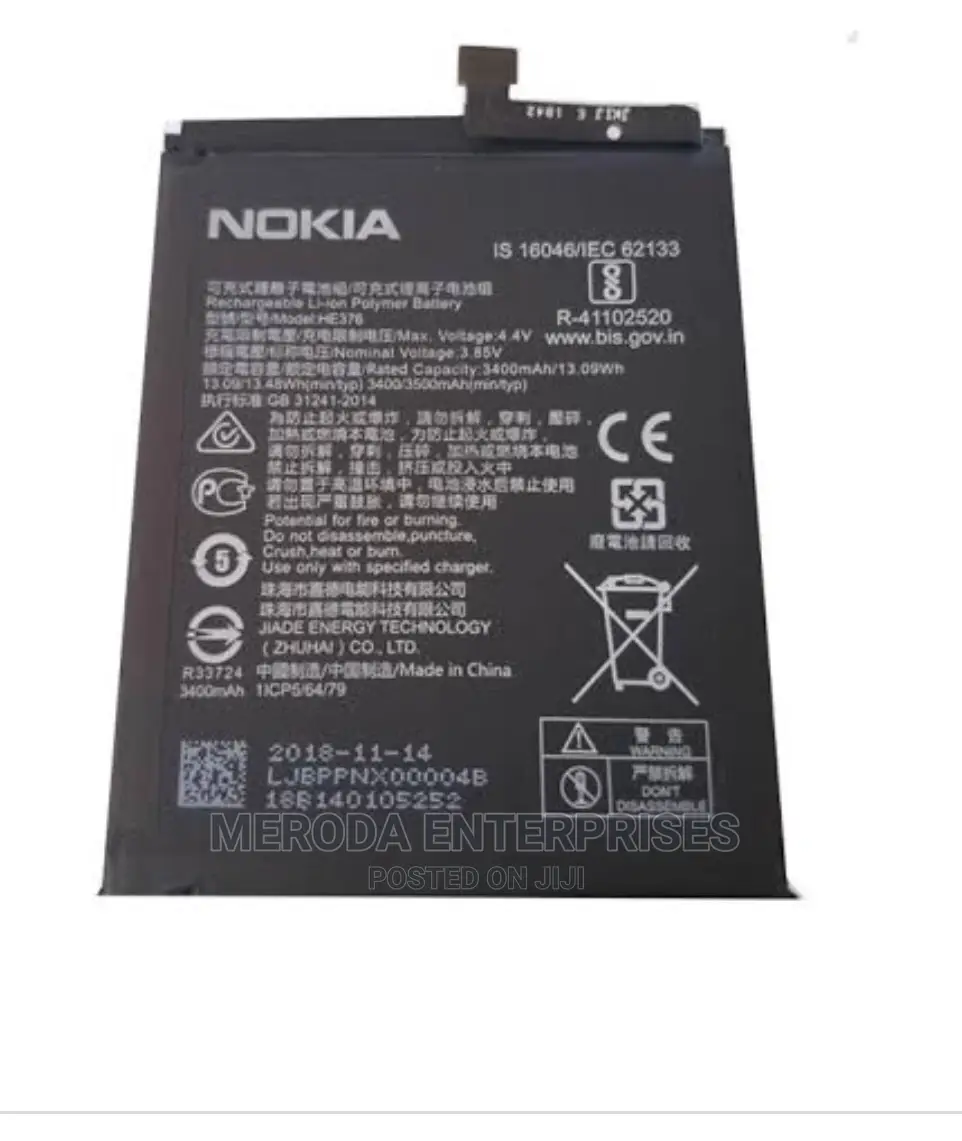 Nokia 3.1 Plus Original Battery
