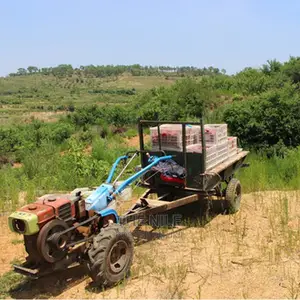 16 Hp Walk Tractor With Trailer