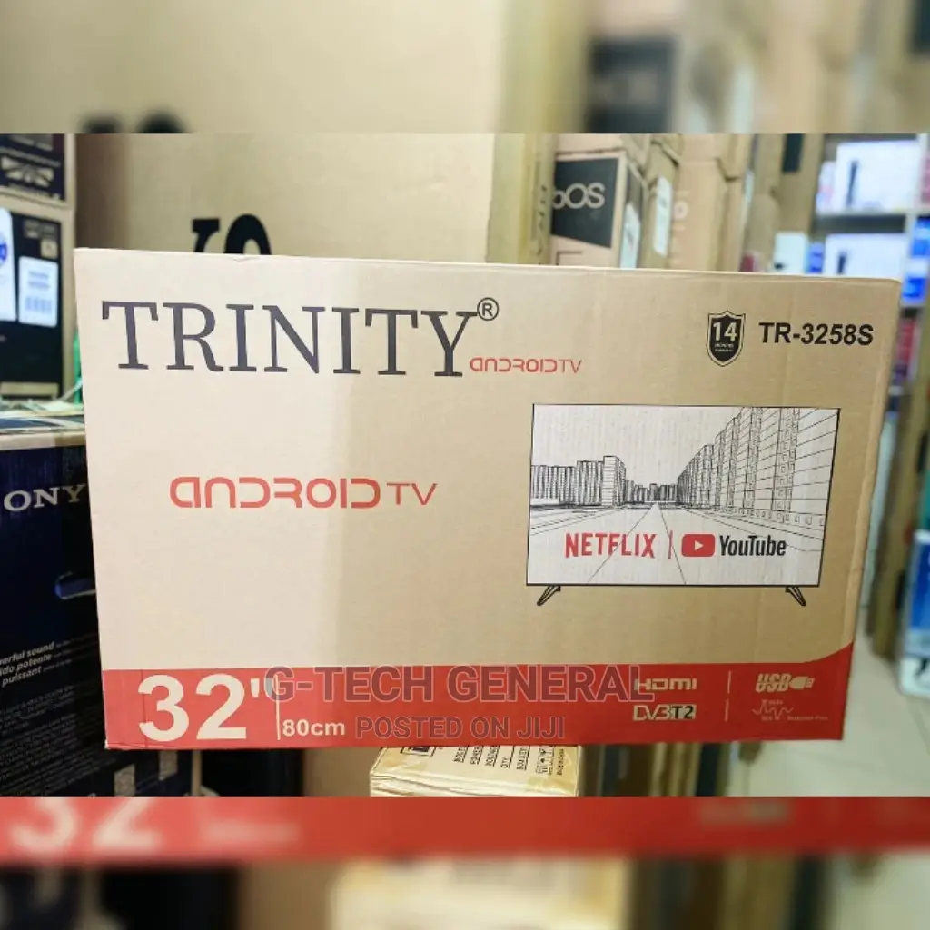 TRINITY TR3258S 32" Inch Frameless Smart Android TV